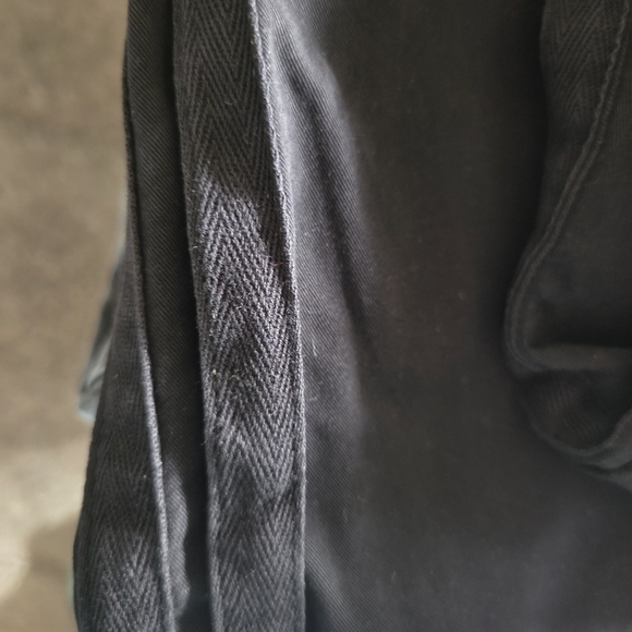 NWOT Gap Girlfriend Twill Stipe Chinos - Gray - Size 6 - Picture 4 of 4